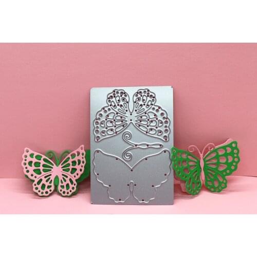 Butterfly Cutting Dies Scrapbooking Paper Puncher Card Making Diy Craft Mold Album Scrapbook Slimline Dies Stencils For Decor