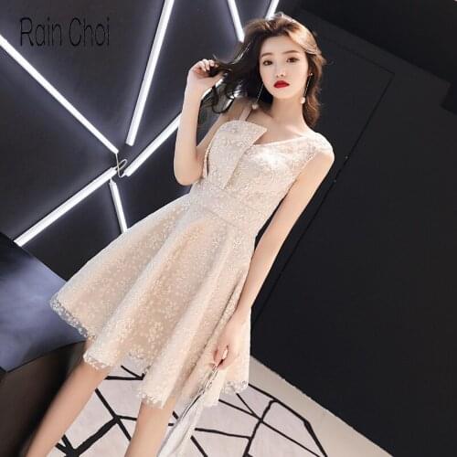 RAIN CHOI Women's Evening Dresses Above The Knee