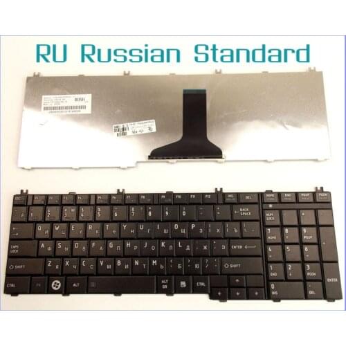 Russian RU Version Keyboard for Toshiba Satellite K000098730 K000097450 K000097460 9Z.N4WSC.001 9Z.N4WSV.001 Laptop Black
