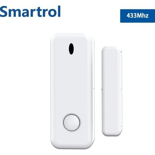 Smartrol 433mhz Door Window Alarm Sensor Security Alarm Host Accessories for Android Ios Home Alarm System Kits Apps Control
