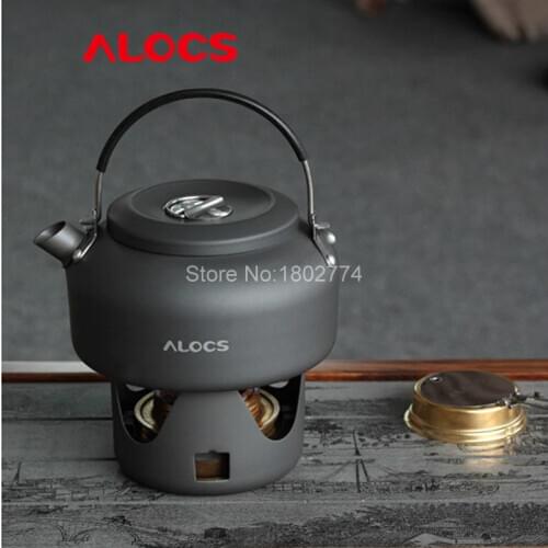 Alocs 0.8L/1.4L New Arrival Outdoor Utensils For The Kitchen Pot Kitchen Cooking Pots Kettle Camping Tea Pot Camping Cooking Set