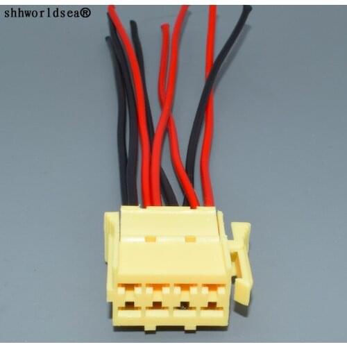 Worldgolden 8 Pin Clamp Connector female with Terminal DJ7083C-3.5-21 Car Connector 8P 927366-1