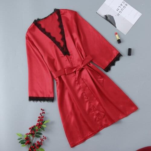 Женские атласные халаты ZHDAOR China At AliExpress