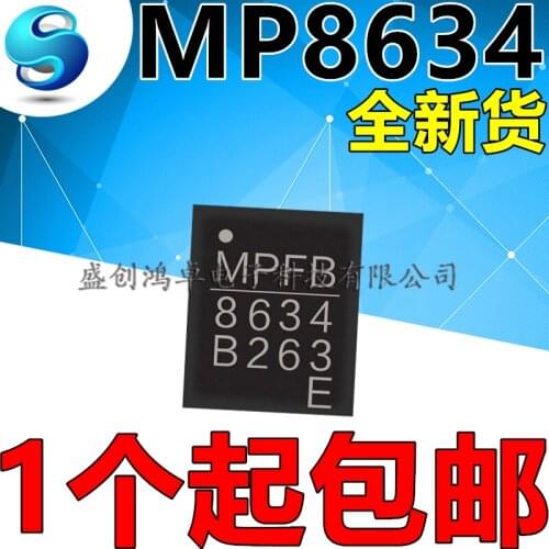 100% New&original MP8634AGLE-Z MP8634 QFN8634 IC In Stock (5pcs/lot)