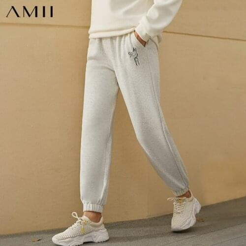 Женские флисовые брюки Amii China At AliExpress