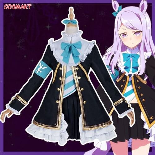 Anime Umamusume: Pretty Derby Season 2 Mejiro McQueen Lolita Dress Uniform Cosplay Costume Halloween Party Outfit For Women Girl