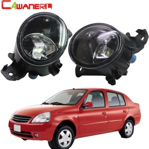 Cawanerl For Nissan Platina 2002 2003 2004 2005 2006 2007 2008 2009 2010 Car Fog Light Lampshade + H8 H11 LED / Halogen Bulb 12V