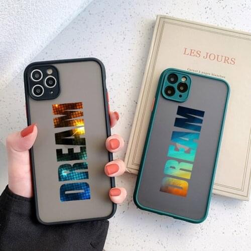 Gradual Change Dream Phone Case For iPhone 12 11 Pro Max Mini XR X S MAX SE 2020 7 8 6S Plus PC hard Shockproof TPU Cover Bag