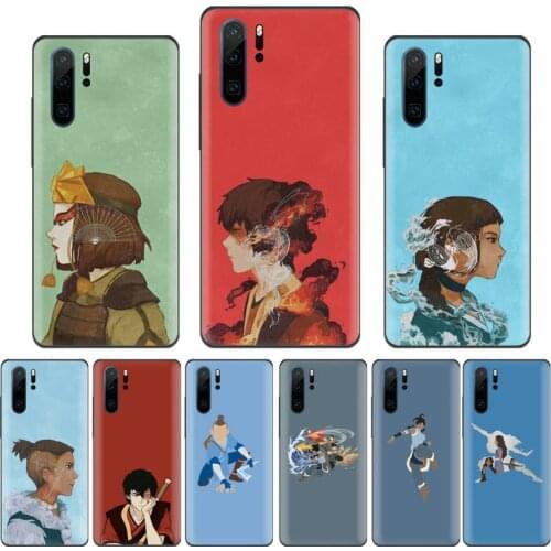 Avatar The Last Airbender anime Phone Case Funda For Huawei P9 P10 P20 P30 Lite 2016 2017 2019 plus pro P smart