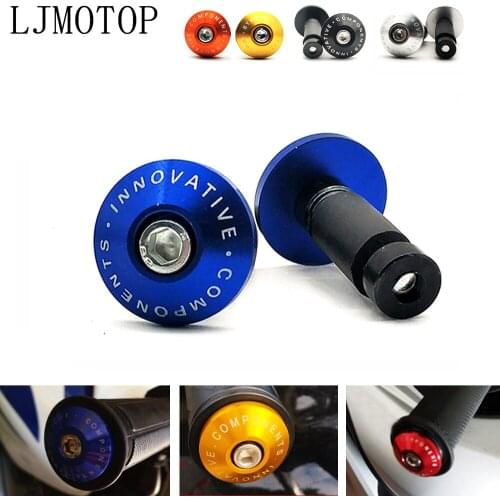 For SUZUKI GSF1200 BANDIT GSF1250 BANDIT GSF650 BANDIT Universal Motorcycle Handle End Bar motocross Handlebar Grip Plug Cap