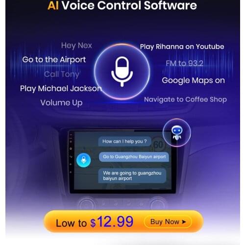 Qnavi AI voice control function, support adding before and after sending out