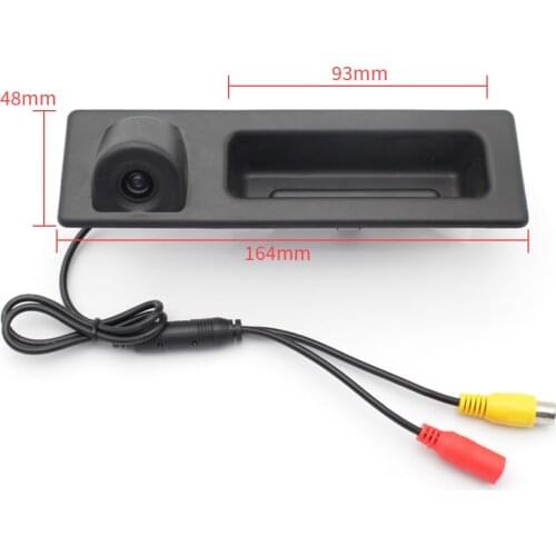 For Sony ccd car rear view camera for BMW Trunk Handle switch Parking Camera F10 F11 F25 F30 BMW 5 BMW 5/3 X3