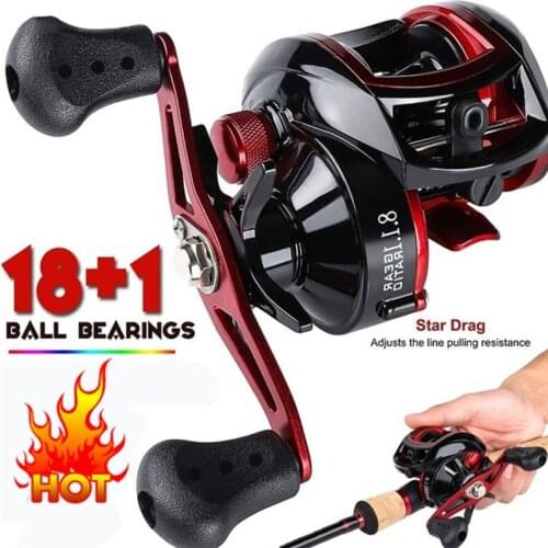Water Drop Fishing Vessel Super Silent 8.1:1 Corrosion Resistant Super Smooth Baitcasting Reel Ultra-light Fishings Reel Tools