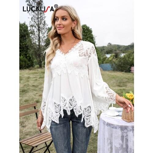 LUCKLISA Women's Blouses