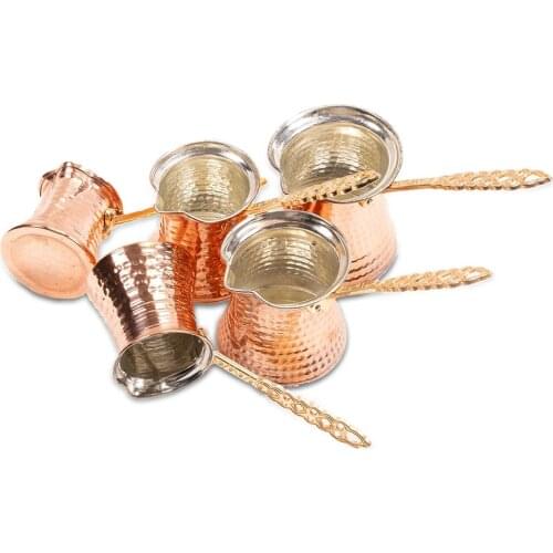 Copper Hammered 5 piece set