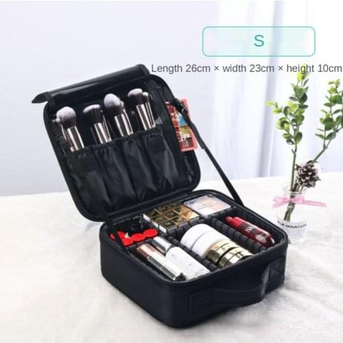 Multifunctional Travel Waterproof Cosmetic Bag Fashion Large Capacity Oxford Cloth Female Profession Makeup Bag Organizer