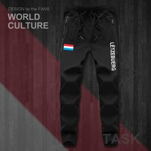 Luxembourg Luxembourger LUX Luxemburg mens pants joggers jumpsuit sweatpants track sweat fitness fleece tactical casual nation