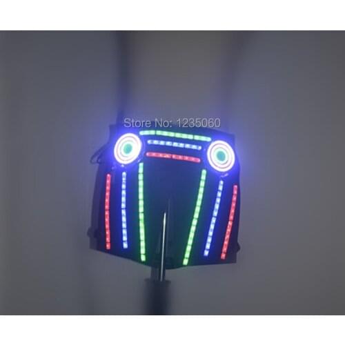 LED luminous short trousers Light up Evening Elegant Prom Birthday Party Ball Dress Glow in the Dark Costume