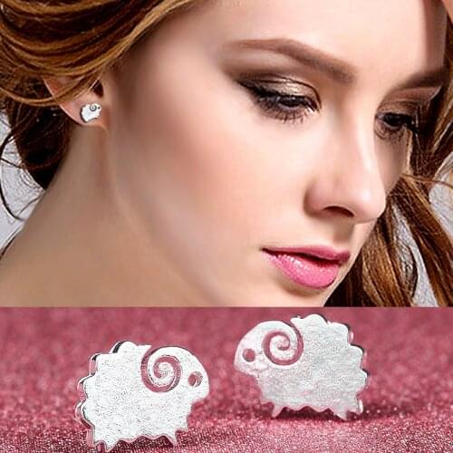 Yiustar Elegant Benming Wholesale Jewelry Earrings Cute Little Sheep For Women Animal pendientes mujer moda Girls Best Keepsake
