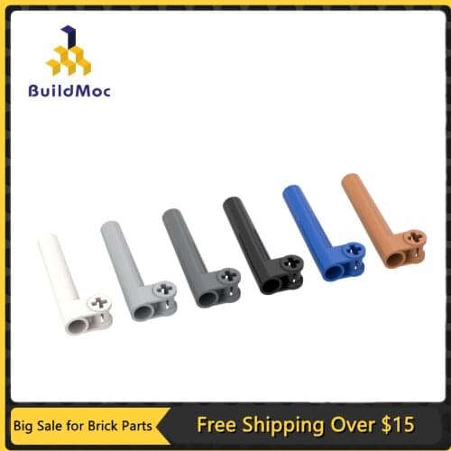 MOC Bricks 53586 5X2X1 Shaft and Bolt Connection for Building Blocks Parts DIY Construction Christmas Gift Toy