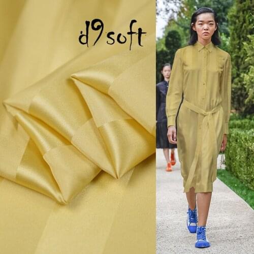 100% Mulberry silk satin fabric natural material clothing breathable dress silk fabric free shipping