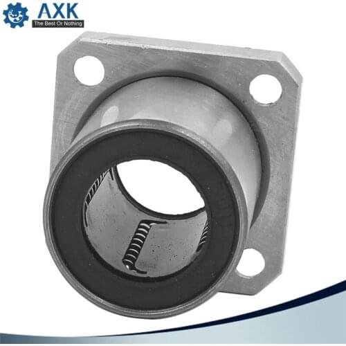 2pcs/lot Free shipping LMK13UU 13mm flange linear bearing CNC Flange Linear Bush