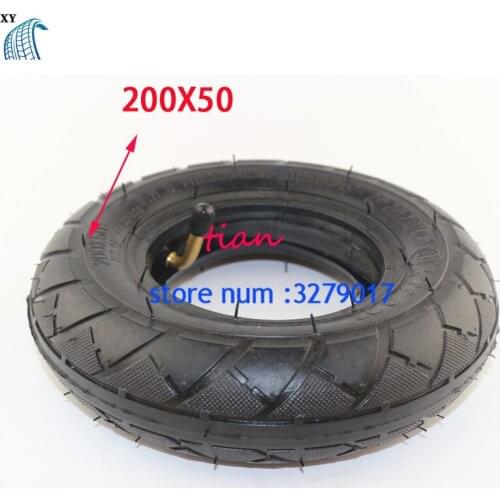 8" X 2") 200X50 (8 inch) Tire fIT for electric Gas Scooter & Electric Scooter(inner tube included) wheelchair wheel