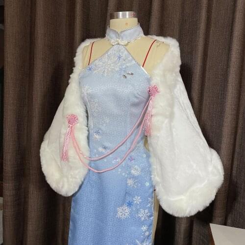 Anime Azur Lane Noshiro Sexy Cheongsam Uniform Dress Gorgeous Outfit Any Size Cosplay Costume Women Halloween Free Shipping 2021