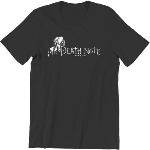 Westcreek Death Note White Fashion White Red Anime HipHop Woman JapaneseStyle For Boy Custom T-Shirts 108627