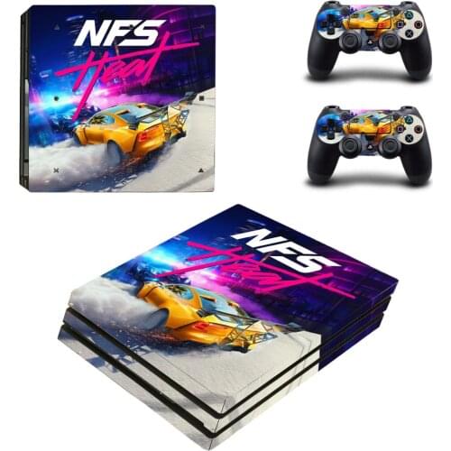 Need for Speed PS4 Pro Stickers Play station 4 Skin Sticker Decal For PlayStation 4 PS4 Pro Console & Controller Skins Vinyl