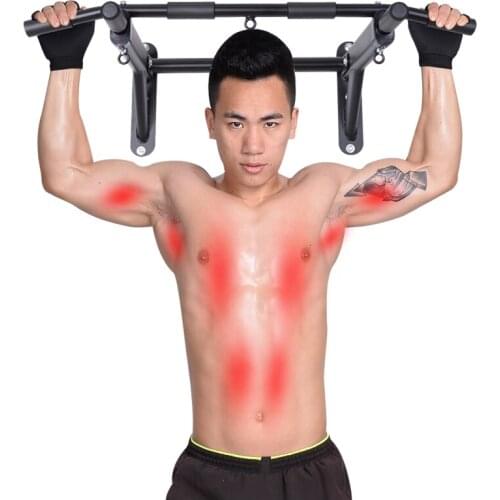 Wall Horizantal Bar Home Indoor Non-slip Pull-up Bar Abdominals Arm Fitness Equipment 600kg Bearing Sandbags Rack