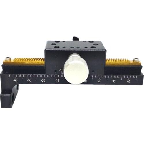 PT-DZ100/150 manual stage, dovetail translation stage, Z-axis rack and pinion stage, bearing 1.5kgf (14.7N)