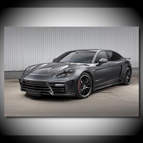 Modern Wall Art Supercar Porsches Panamera GTR Edition Vehicle Canvas Posters and Prints For Living Room Decor