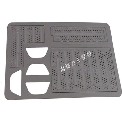 1/14 TAMIYA Actros 3363 Drag Head Steel Plate Paper for TAMIYA Actros 3363 DIY upgrade RC Tractor Truck