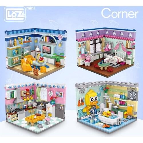 LOZ Building Blocks Toys Diamond World Famous Architecture Figures Blocks Bricks Toy Educational Model Toys Blocks Castle