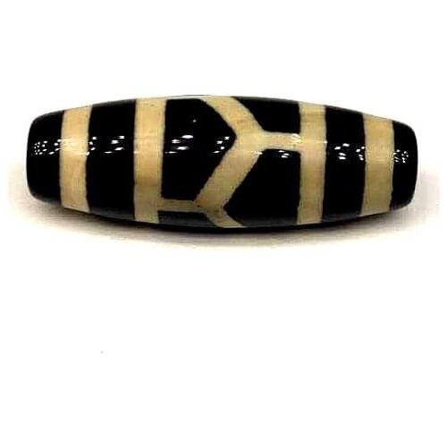 Tibetan Ji Tortoiseshell Totem Pattern DZI Beads 10mm*30mm agate beads men&women jewelry DIY Free Shipping