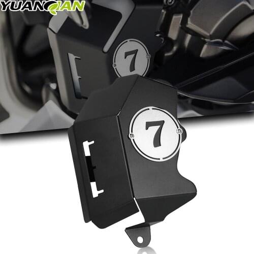 MT07 FZ07 Coolant Recovery Tank Shielding Cover For Yamaha MT-07 FZ-07 MT 07 FZ 07 2013-2021 2020 2019 2018 2017 2016 2015 2014