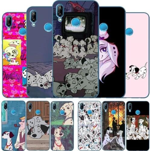 101 dogs Soft Silicone Phone Case For Huawei P9 P10 P20 P30 P40 LITE P20 P30 P40 PRO P smart Y6 Y7 Y9 Prime nova 3i