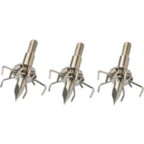 12X Judo Broadheads 100 Grain Hunting Small Game Animal for Carbon Fiberglass Arrow Bolts Free Shipping Tips Archery Bow Outdoor