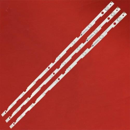 3PCS LED Backlight strip For Sharp LC-43FG5242E LC-43UI7252E CRH-P43KP30300309641-REV1.1 BC RF-AJ430S30-0901S-09 LC430EQY-SH M1