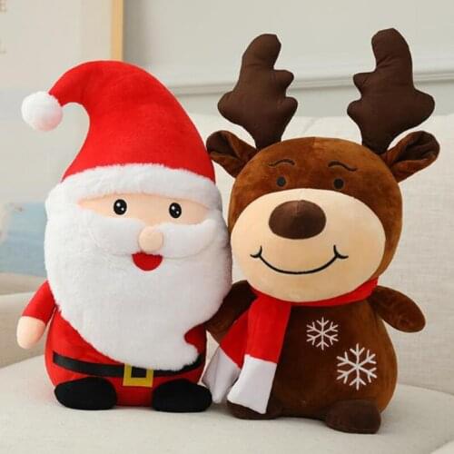 50CM Santa Claus doll plush toy custom Christmas gift wholesale doll company annual meeting activity doll Stuffed Toy