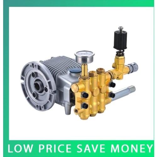 9.19 18L/min Piston Plunger Pump Copper High-pressure Triplex Plunger Pump