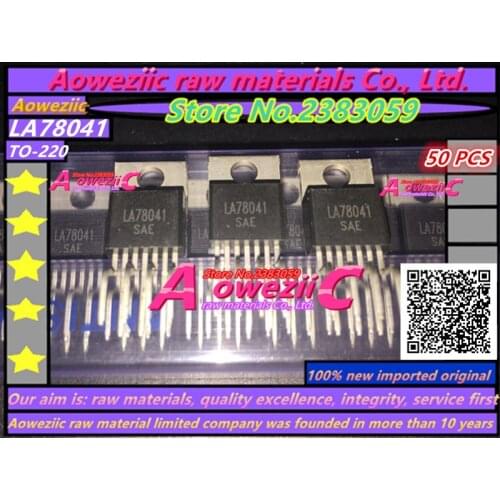 Aoweziic 100% new imported original LA78041 LA78041A TO-220 field scan integrated field output IC color TV integrated electric