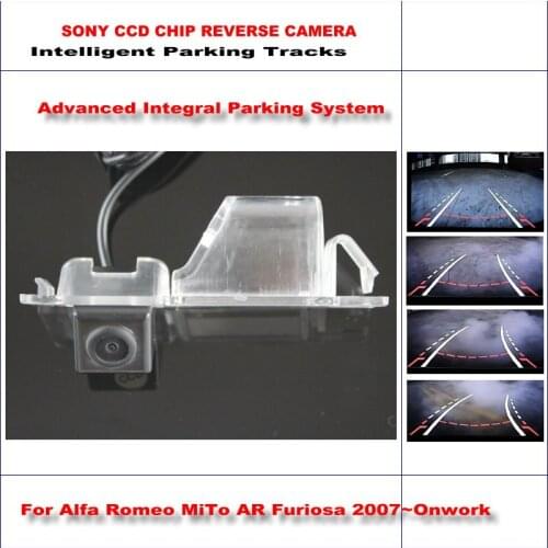 Car Rear Camera For Alfa Romeo MiTo AR Furiosa 2007-2016 Vehicle Intelligentized Parking Back Dynamic Guidance CAM