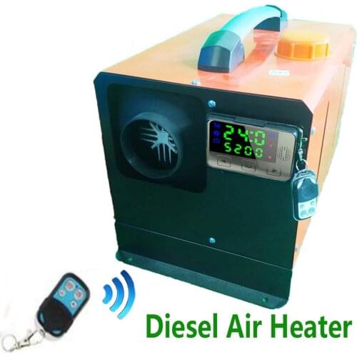 Mini All In One Car Heater Adjustable 12V One Hole Air diesels Heater For Trucks Motorhome Boats Bus +LCD key Switch+Remote