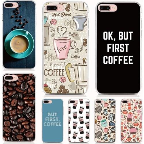 For Google Pixel 4 4XL 3A XL 2 3 2XL 3XL Silicone Case Print Ok But First Coffee Back Cover Protective Coque Shell Phone Cases