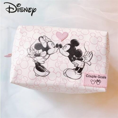 Disney Cartoon Cute Lady Cosmetic Bag Mickey Large-capacity Multi-functional Durable Waterproof Personalized Wash Storage Bag