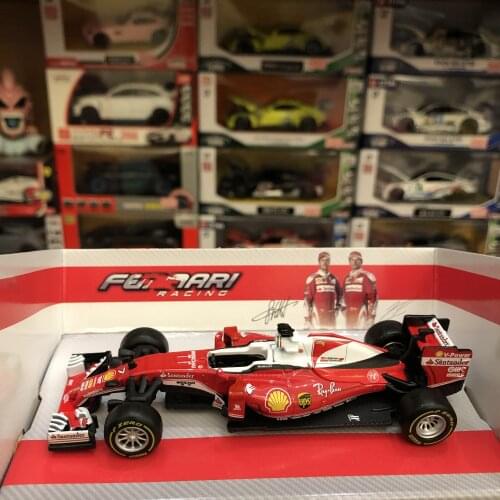 Bburago 1:43 2021 Discount Ferrari Sf70 H Simulation F1 Formula Racing Die Casting Diorama Car Model Miniature Carros Toys