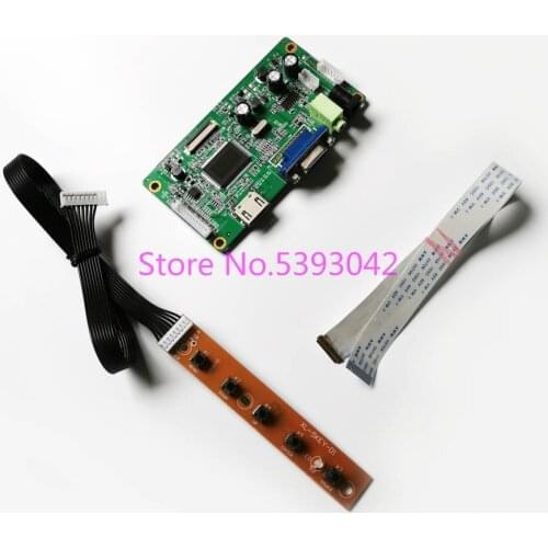 Fit NT156WHM-N42/N44/N45/N46/N48 15.6" notebook PC panel +VGA display controller driver board 1366*768 EDP-30Pins DIY kit