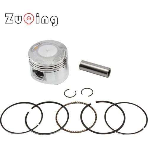 Piston 52.4mm 14mm Pin Ring Set Fit for Lifan 125cc Air Cooled Engine Dirt Bike ATV Quad Bike HH-102A